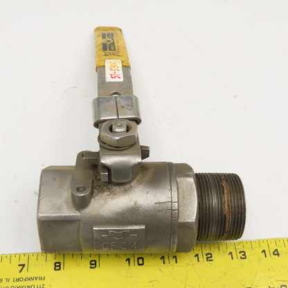 Milwaukee Valve 1-1/2" Stainless Steel Ball Valve 1500WOG