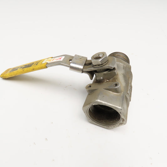 Milwaukee Valve 1-1/2" Stainless Steel Ball Valve 1500WOG