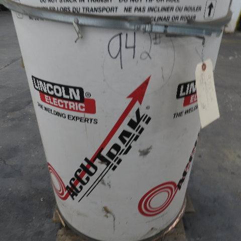 Lincoln Super Arc L-50 .045" Accu-Drum Welding Wire 900Lbs AS/IS See Info