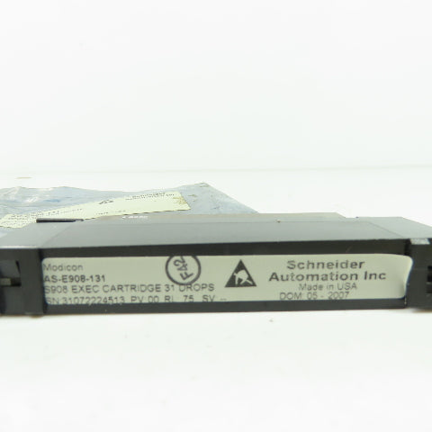 Schneider Modicon AS-E908-131 S908 Exec Cartridge 31 Drops Memory Module
