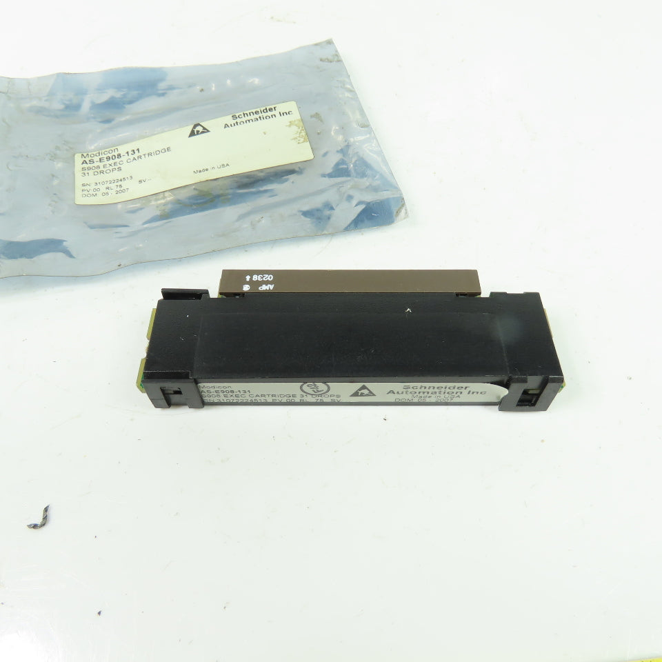 Schneider Modicon AS-E908-131 S908 Exec Cartridge 31 Drops Memory Module