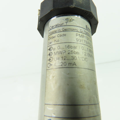 Endress Hauser PMP131-A1B01A1T Pressure Transmitter Sensor 30VDC 4-20mA 25Bar