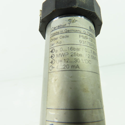 Endress Hauser PMP131-A1B01A1T Pressure Transmitter Sensor 30VDC 4-20mA 25Bar