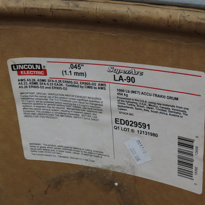 Miller LA-90 Superarc .045" Welding Wire Coil