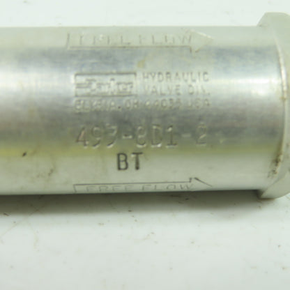 Parker 493-8D1-2 Free Flow Republic Check Valve