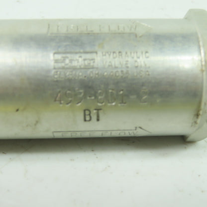 Parker 493-8D1-2 Free Flow Republic Check Valve