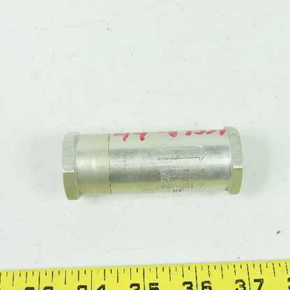 Parker 493-8D1-2 Free Flow Republic Check Valve