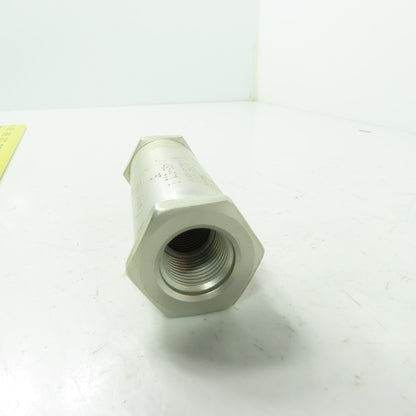 Parker 493-8D1-2 Free Flow Republic Check Valve