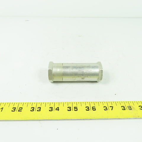 Parker 493-8D1-2 Free Flow Republic Check Valve