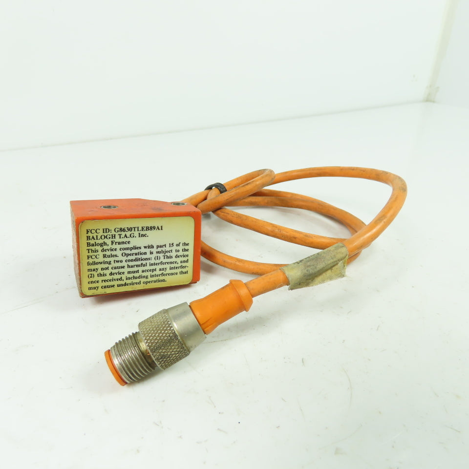 Balogh G8630TLEB89A1 Transceiver Cordset Cable 4-Pin Male