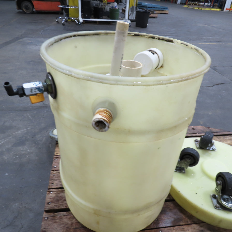 Mobile 60 Liter Nylon Biomedia Biological Filtration Unit 115V Pump