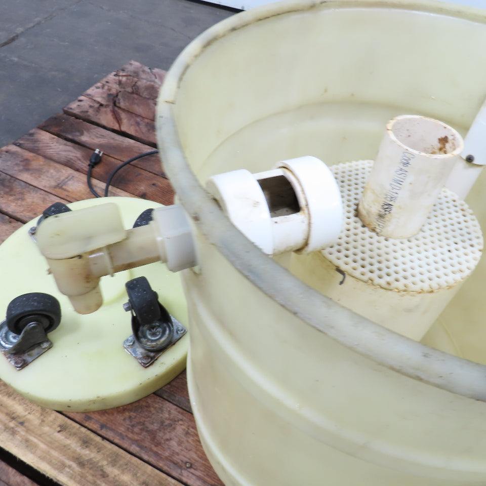 Mobile 60 Liter Nylon Biomedia Biological Filtration Unit 115V Pump