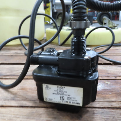 Mobile 60 Liter Nylon Biomedia Biological Filtration Unit 115V Pump