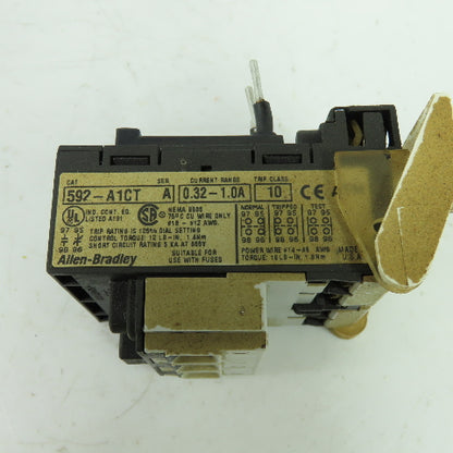Allen Bradley Ser A Overload Relay 0.32-1.0A Trip Class 10