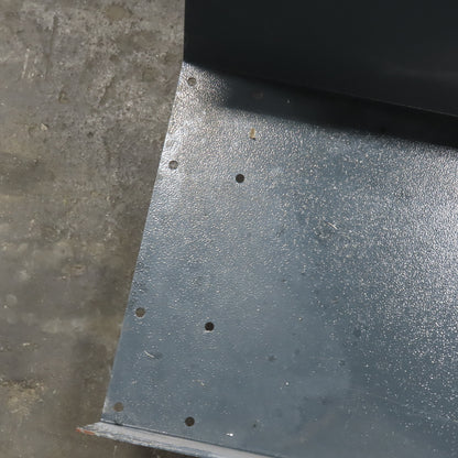 1/2Hp 208 50/60Hz Chip Conveyor Trash Screw Auger Trough 16FPM 76" x 16" Intake