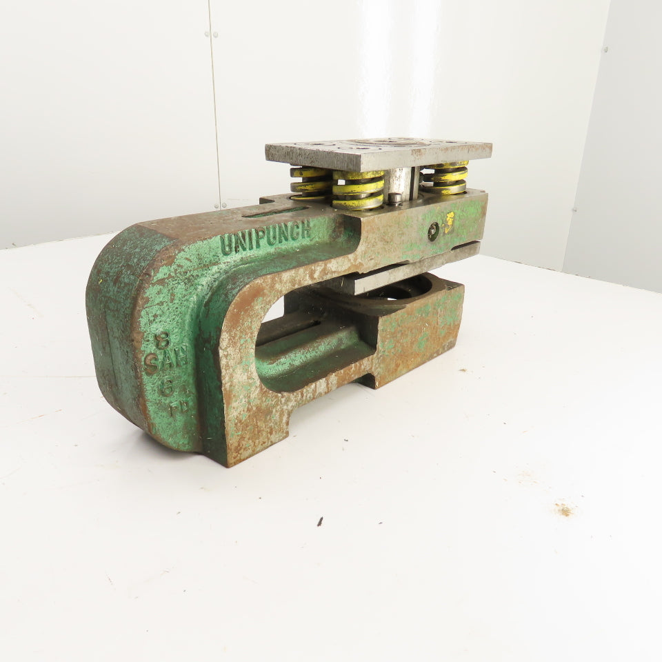 Unipunch 8SAH-6 6" Throat C-Frame Punch Die Tooling Press Brake