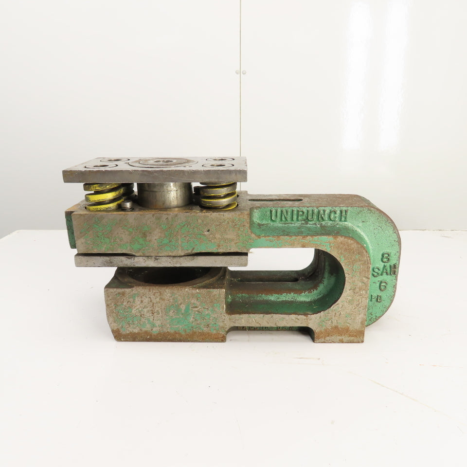 Unipunch 8SAH-6 6" Throat C-Frame Punch Die Tooling Press Brake