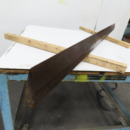 30° V-Forming Sheet Metal Press Brake Straight Punch 1" W x 72" Long