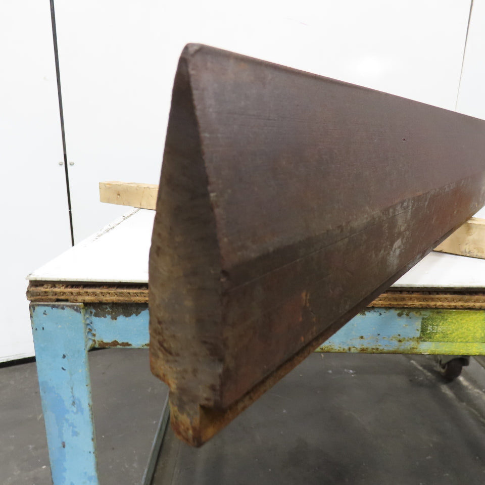 30° V-Forming Sheet Metal Press Brake Straight Punch 1" W x 72" Long