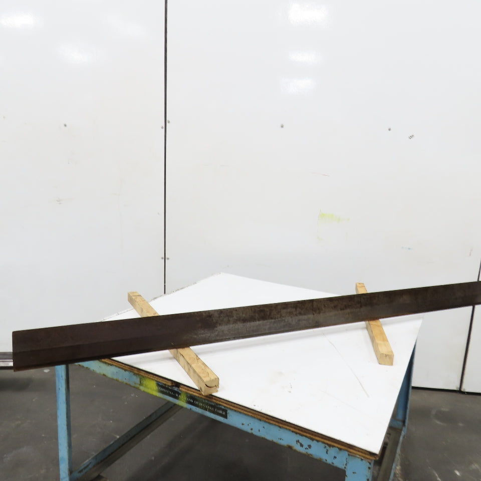 30° V-Forming Sheet Metal Press Brake Straight Punch 1" W x 72" Long
