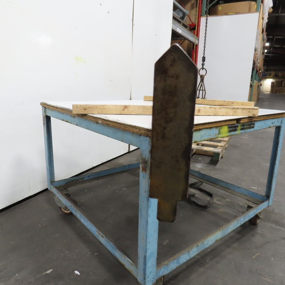 90° V-Forming Sheet Metal Press Brake Straight Punch 1" W x 102" Long
