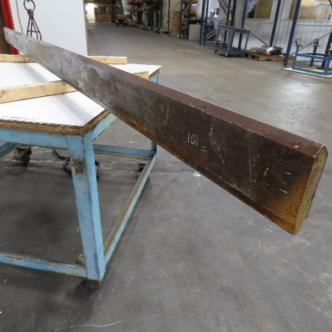 90° V-Forming Sheet Metal Press Brake Straight Punch 1" W x 102" Long