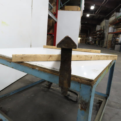 90° V-Forming Sheet Metal Press Brake Straight Punch 3/4" W x 75" Long