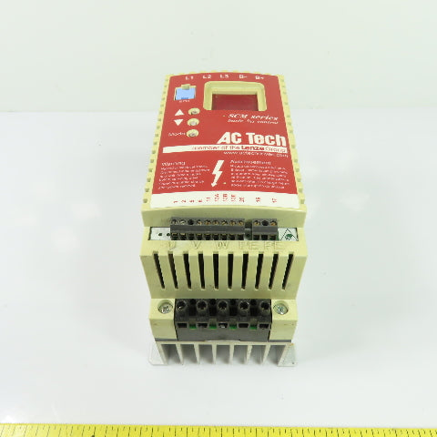 Lenze SM410 SMC AC Tech 1HP 0.75kW Variable Speed Motor Drive 0-400/460V 3PH