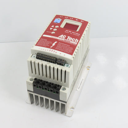 Lenze SM410 SMC AC Tech 1HP 0.75kW Variable Speed Motor Drive 0-400/460V 3PH