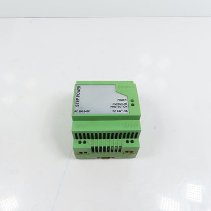 Phoenic Contact STEP-PS-100-240AC/24DC/1.5 24VDC 1.5A Power Supply 100-240V In