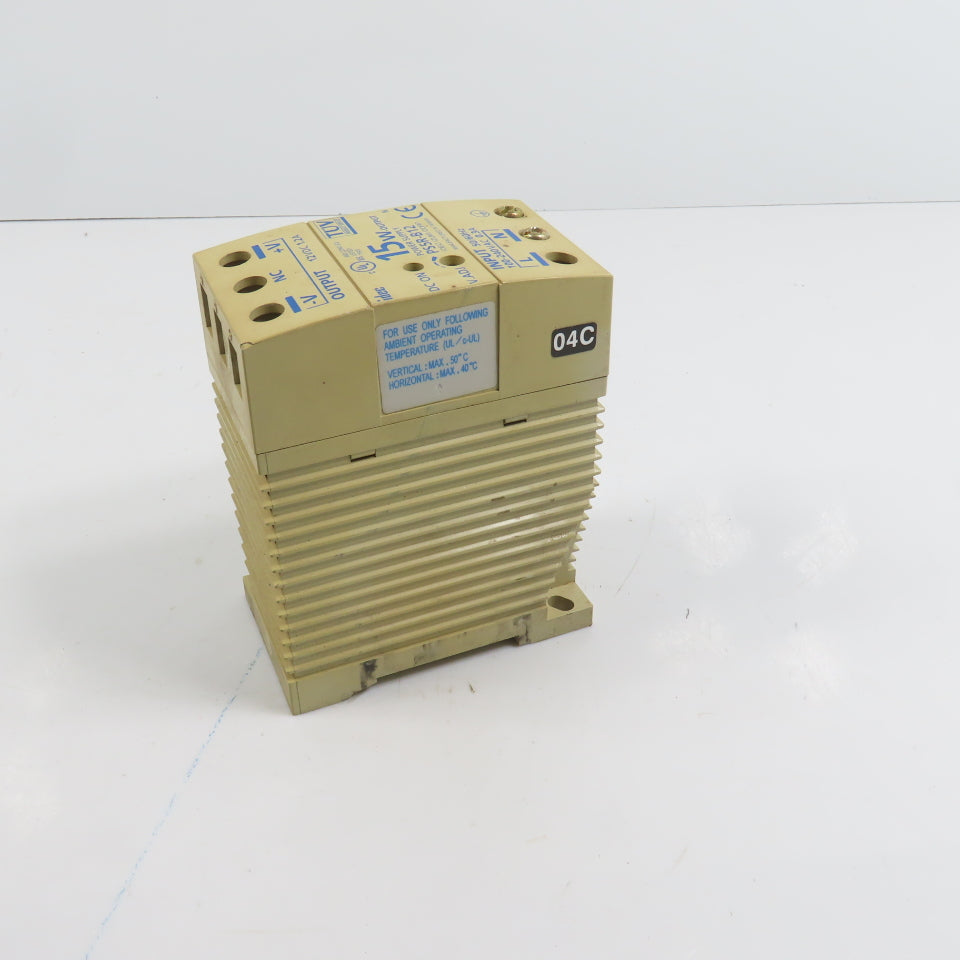 Idec PS5R-B12 15W 12VDC 1.2A Power Supply 100-240VAC Input