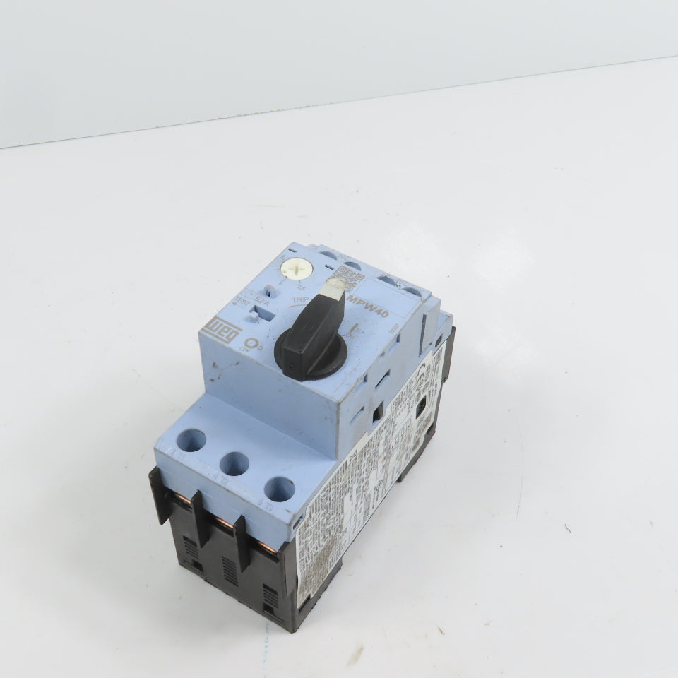 Weg MPW40-3-U004 Motor Starter Protector 2.5-4A 600VAC Max