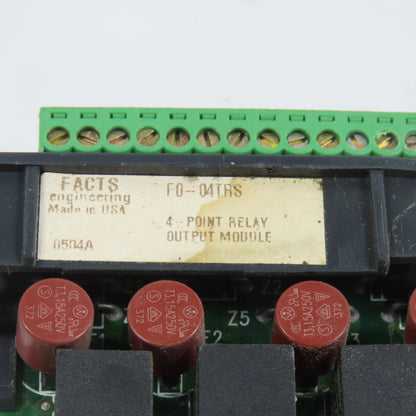 Facts Automation Direct F0-04TRS 4-Point Relay Output Module