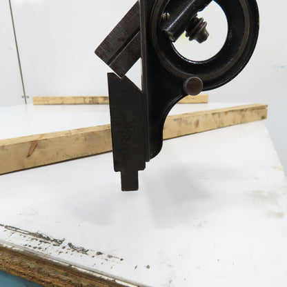 45° Joggle Jog Forming Offset Sheet Metal Press Brake Punch 1" x 3-1/4"T 48"OAL