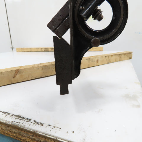 45° Joggle Jog Forming Offset Sheet Metal Press Brake Punch 1" x 3-1/4"T 48"OAL