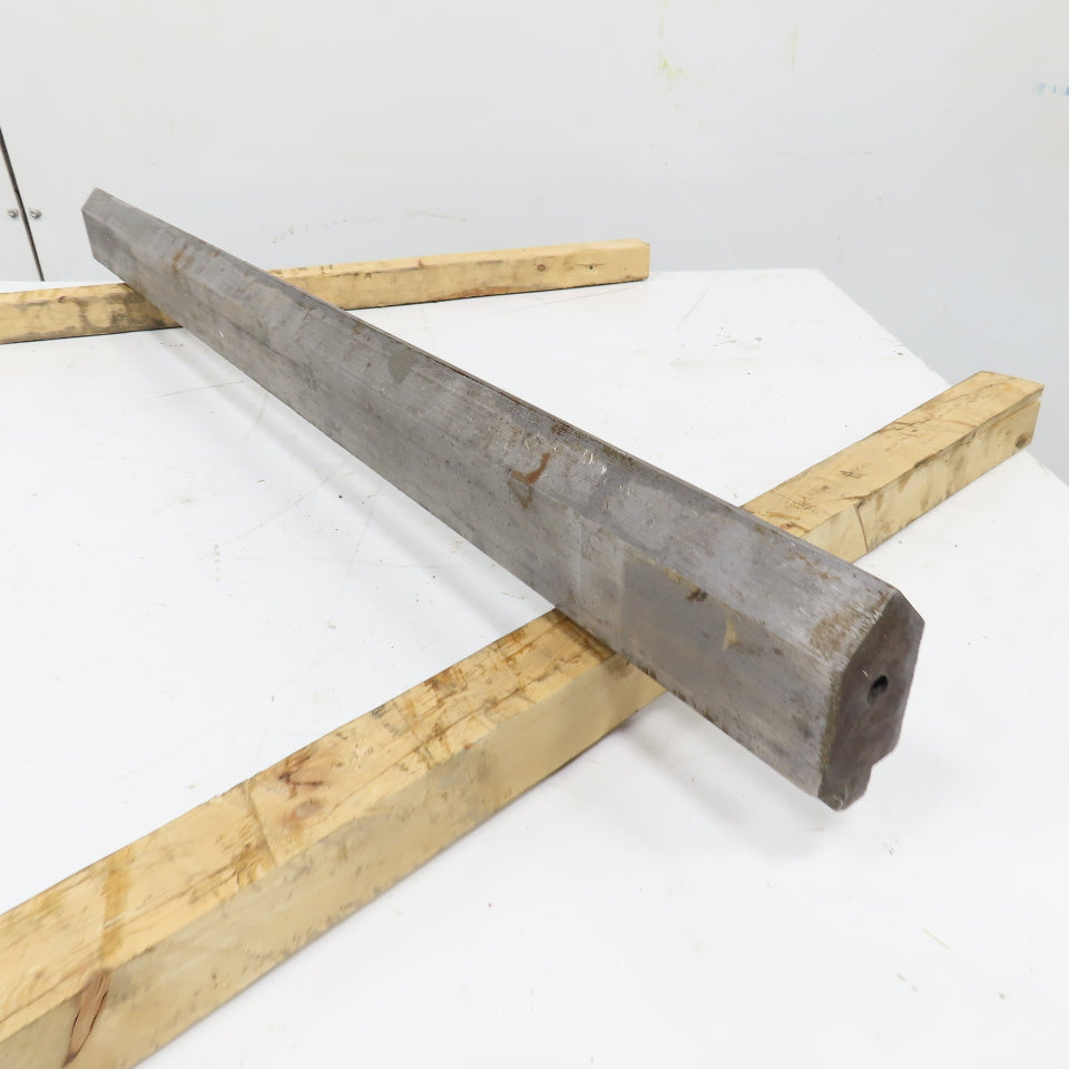 90° V-Forming Sheet Metal Press Brake Punch 1"W x 3" Tall 36" OAL 1/2" Tang