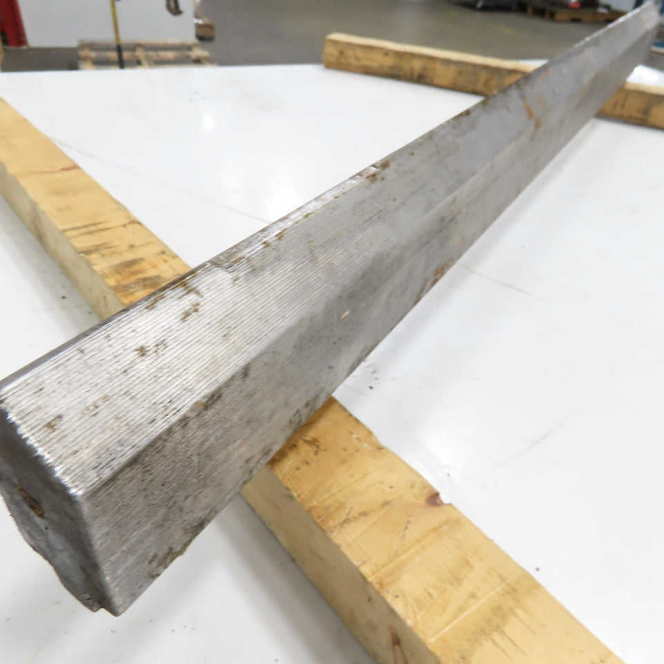 90° V-Forming Sheet Metal Press Brake Punch 1"W x 3" Tall 36" OAL 1/2" Tang