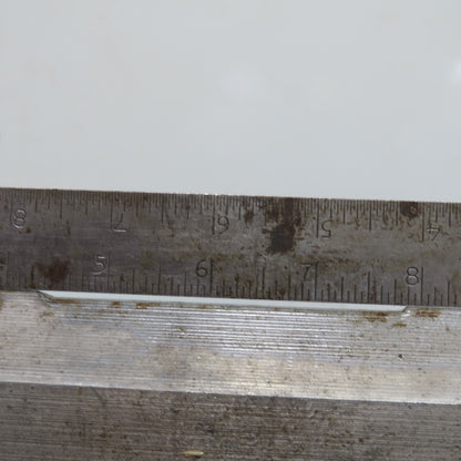 90° V-Forming Sheet Metal Press Brake Punch 1"W x 3" Tall 36" OAL 1/2" Tang