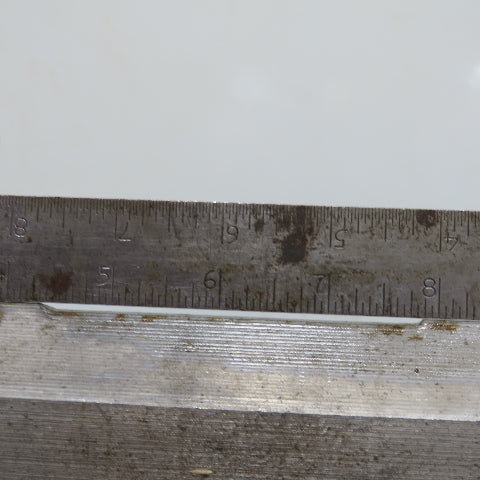 90° V-Forming Sheet Metal Press Brake Punch 1"W x 3" Tall 36" OAL 1/2" Tang