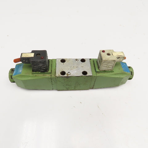 Vickers MU H7 30 Double Solenoid Directional Valve 4 Port 24VDC