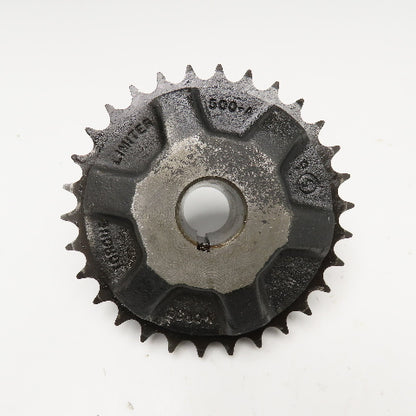 Morse 500-A Torque Limiter #50 Single Strand Roller Chain Sprocket 1-1/4" Bore