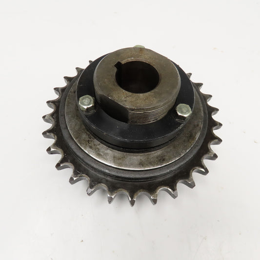 Morse 500-A Torque Limiter #50 Single Strand Roller Chain Sprocket 1-1/4" Bore