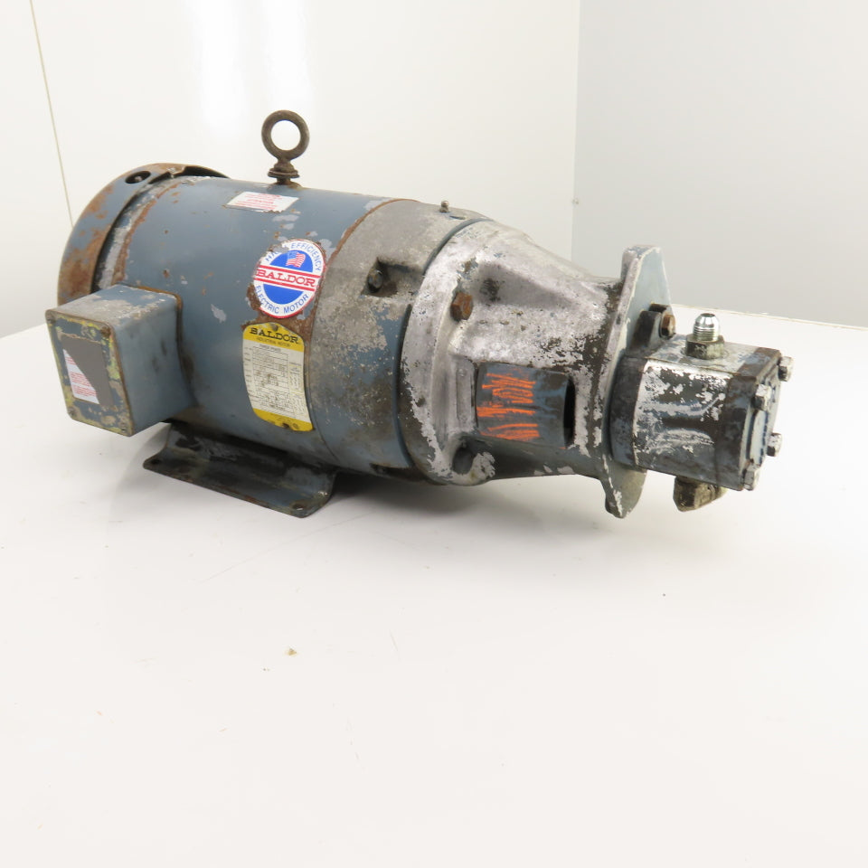 Casappa PLP20.11.2 D/3151 7-1/2HP Hydraulic Gear Pump 230/460V 3PH Baldor Motor