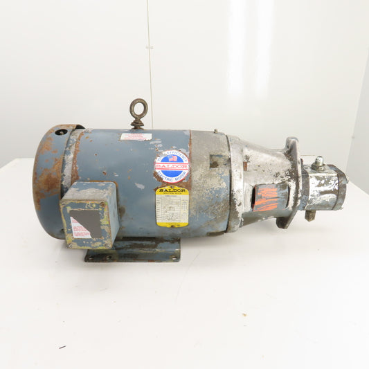 Casappa PLP20.11.2 D/3151 7-1/2HP Hydraulic Gear Pump 230/460V 3PH Baldor Motor