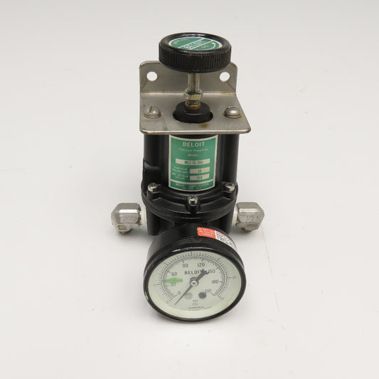 Beloit MC2-75-39A 3/8" Compressed Air Pressure Regulator 250PSI Max