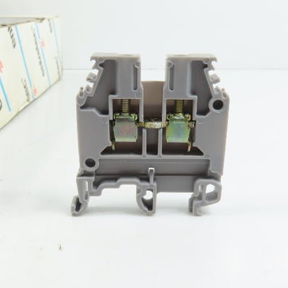 Entrelec 0115 116 07 M4/6-5116 M 4/6 Feed Thru Grey Terminal Blocks Box Of 50
