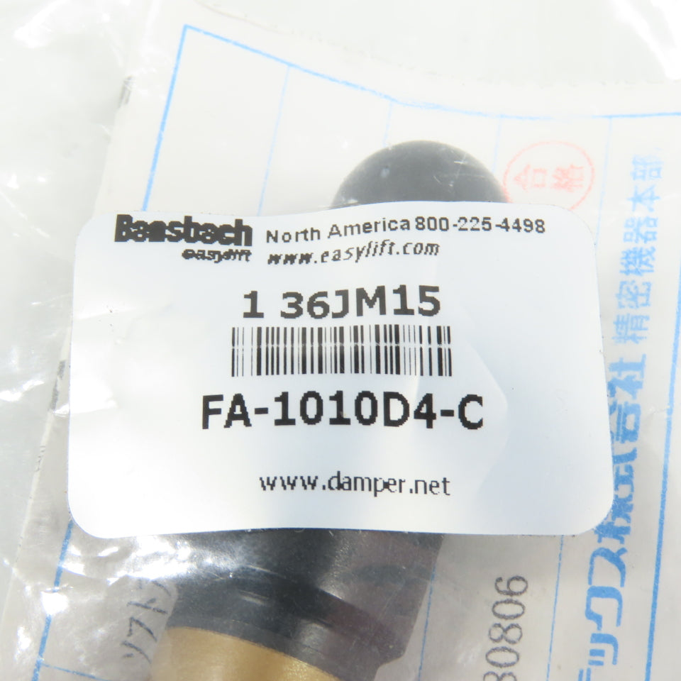 Bansbach FA-1010D4-C Shock Absorber 5.8N 78mm OAL 10mm Stroke NEW