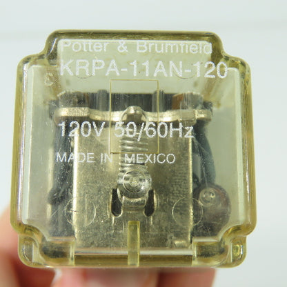Potter Brunfield KRPA-11AN-120 120V 50/60Hz Relay Lot Of 7