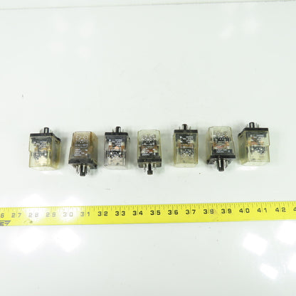 Potter Brunfield KRPA-11AN-120 120V 50/60Hz Relay Lot Of 7