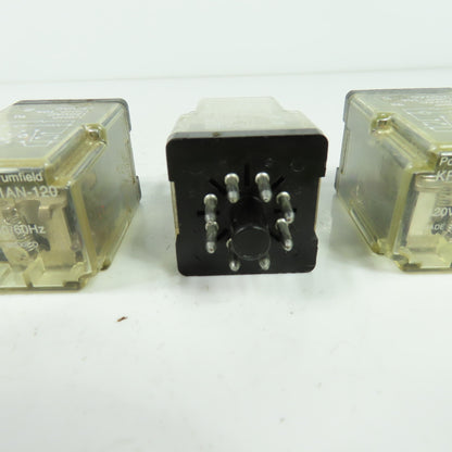 Potter Brunfield KRPA-11AN-120 120V 50/60Hz Relay Lot Of 7